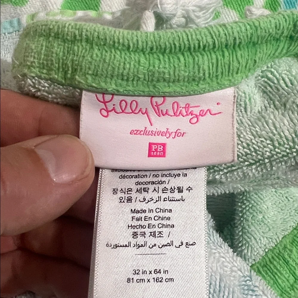 Lilly Pulitzer For Pottery Barn Tassel Beach Towel, OSFM